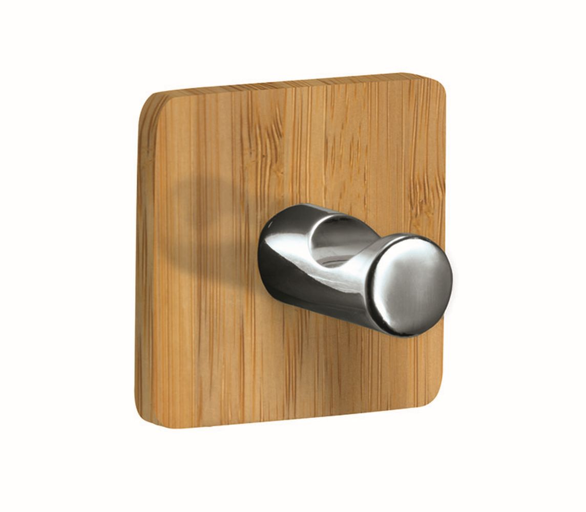 Kleine Wolke Timber portasciugamani cromo-legno 5879202887