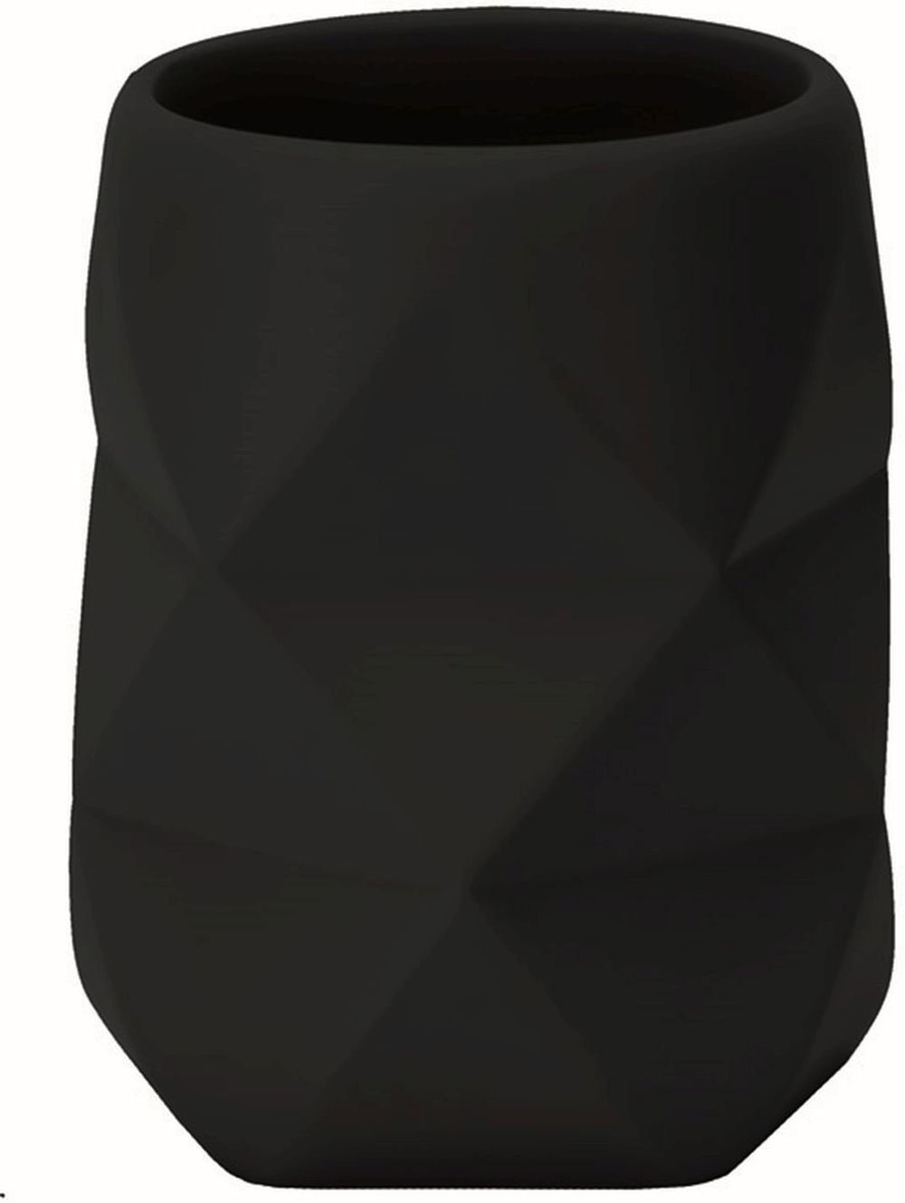 Kleine Wolke Golden Crackle bicchiere per lavarsi i denti nero 8431926852