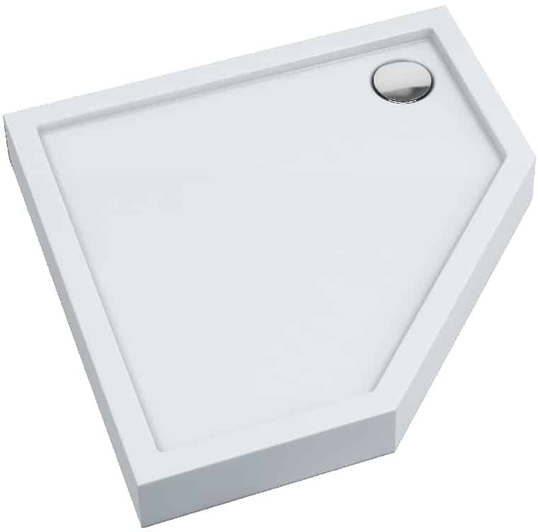Schedpol Competia New piatto doccia pentagonale 90x90 cm bianco 1022010