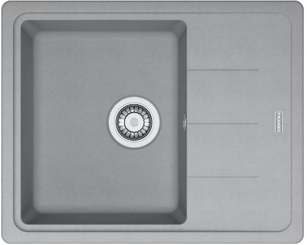 Franke Basis lavello in granito 62x50 cm grigio/grafite/inox 114.0676.302