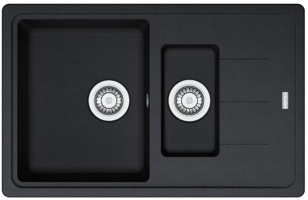 Franke Basis lavello in granito 78x50 cm grigio/grafite/inox 114.0676.282