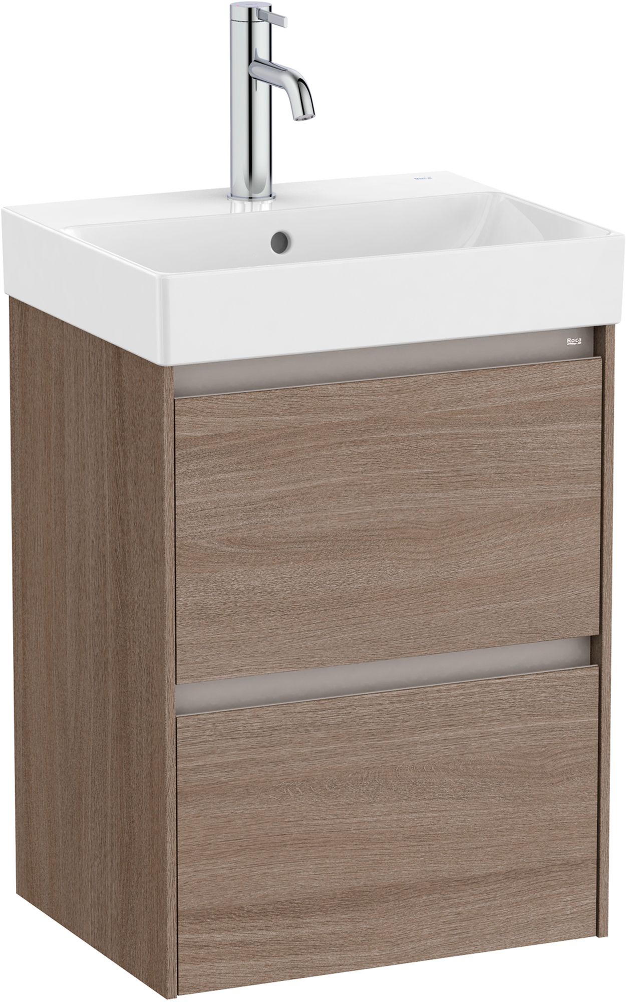 Roca Ona lavabo con armadietto 45 cm bronzo A851681511