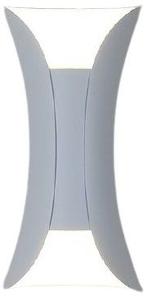 Abigali White lampada da parete per esterni 2x5 W bianco KMW2X5WW