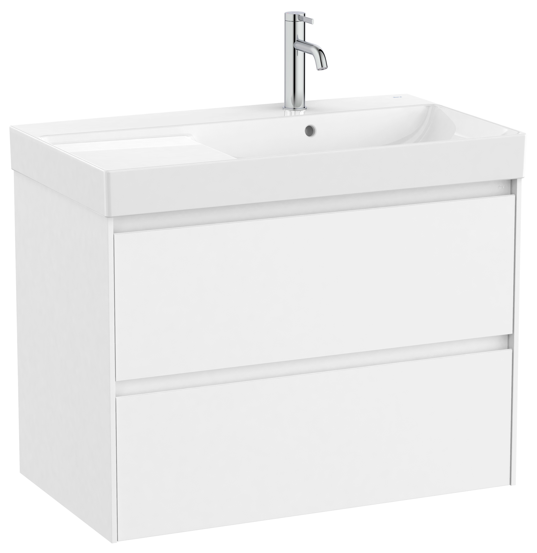 Roca Ona lavabo con armadietto 80 cm bianco A851690509