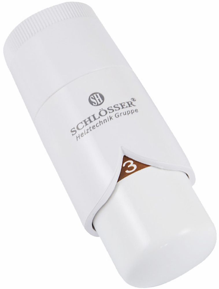 Schlosser Brillant valvola termostatica bianco 600500004