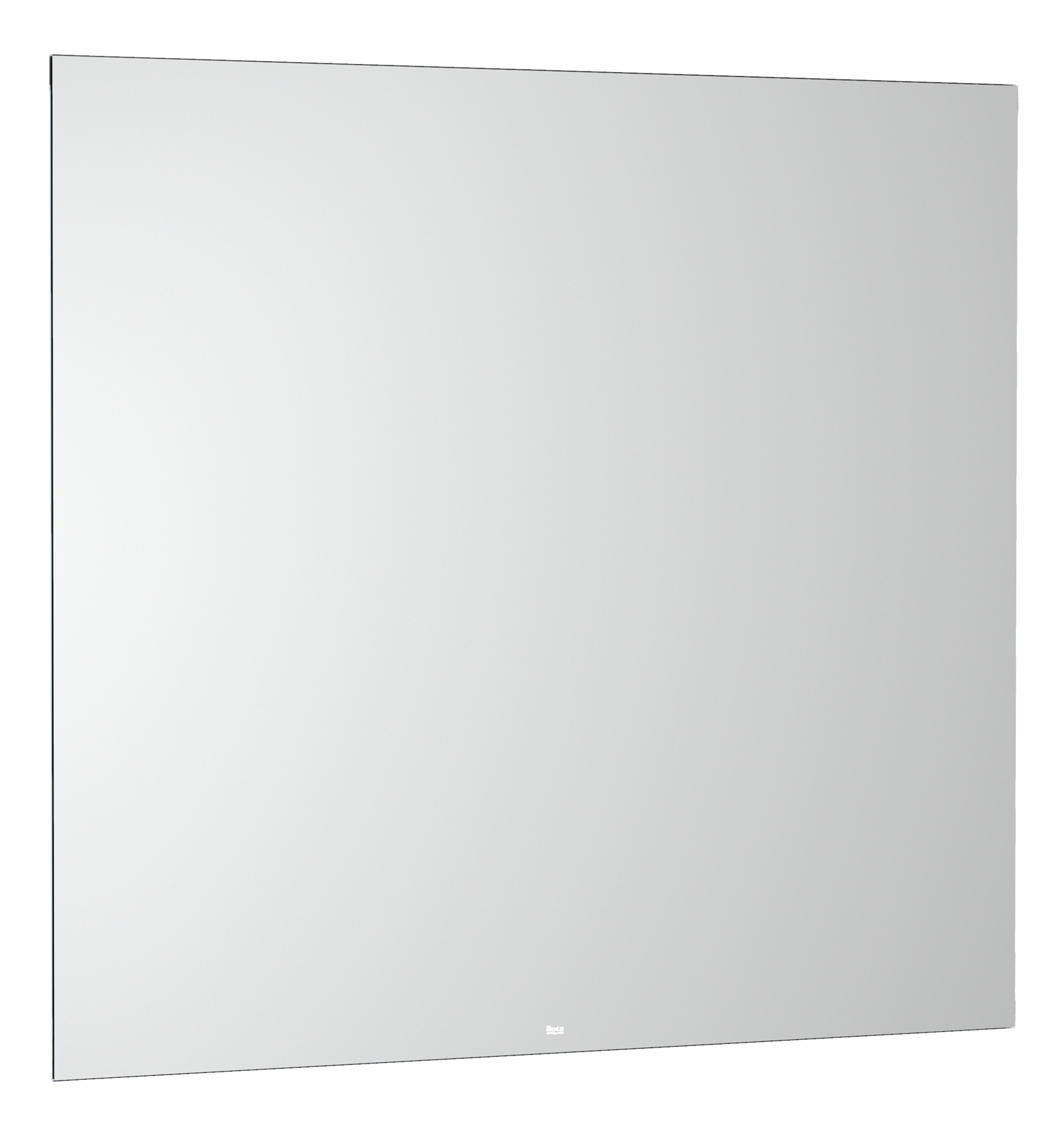 Roca Luna specchio 80x80 cm quadrata con illuminazione cromo A812397000