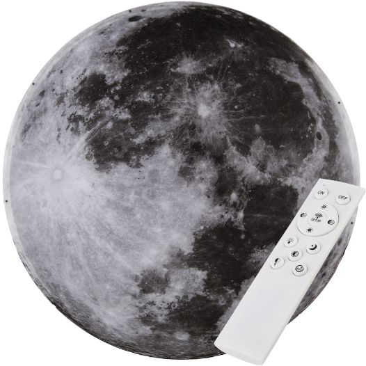 Abigali Moon lampada da parete 1x24 W bianco-nero MOON