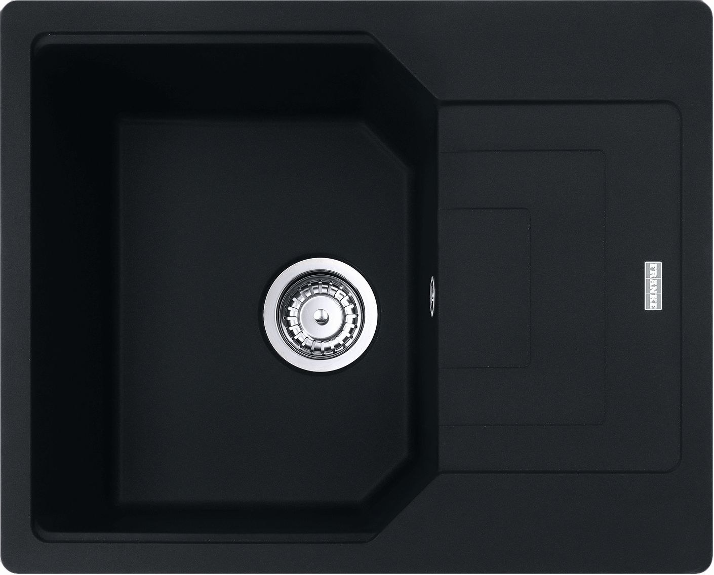 Franke Urban lavello in granito 62x50 cm nero 114.0686.739