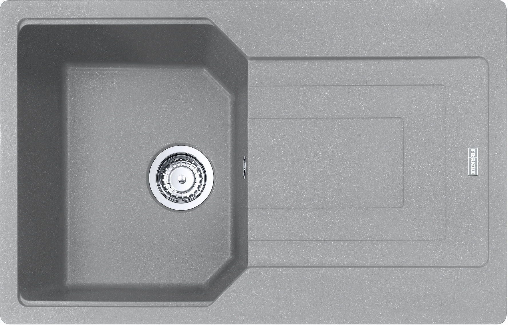 Franke Urban lavello in granito 78x50 cm grigio/grafite/inox 114.0686.752