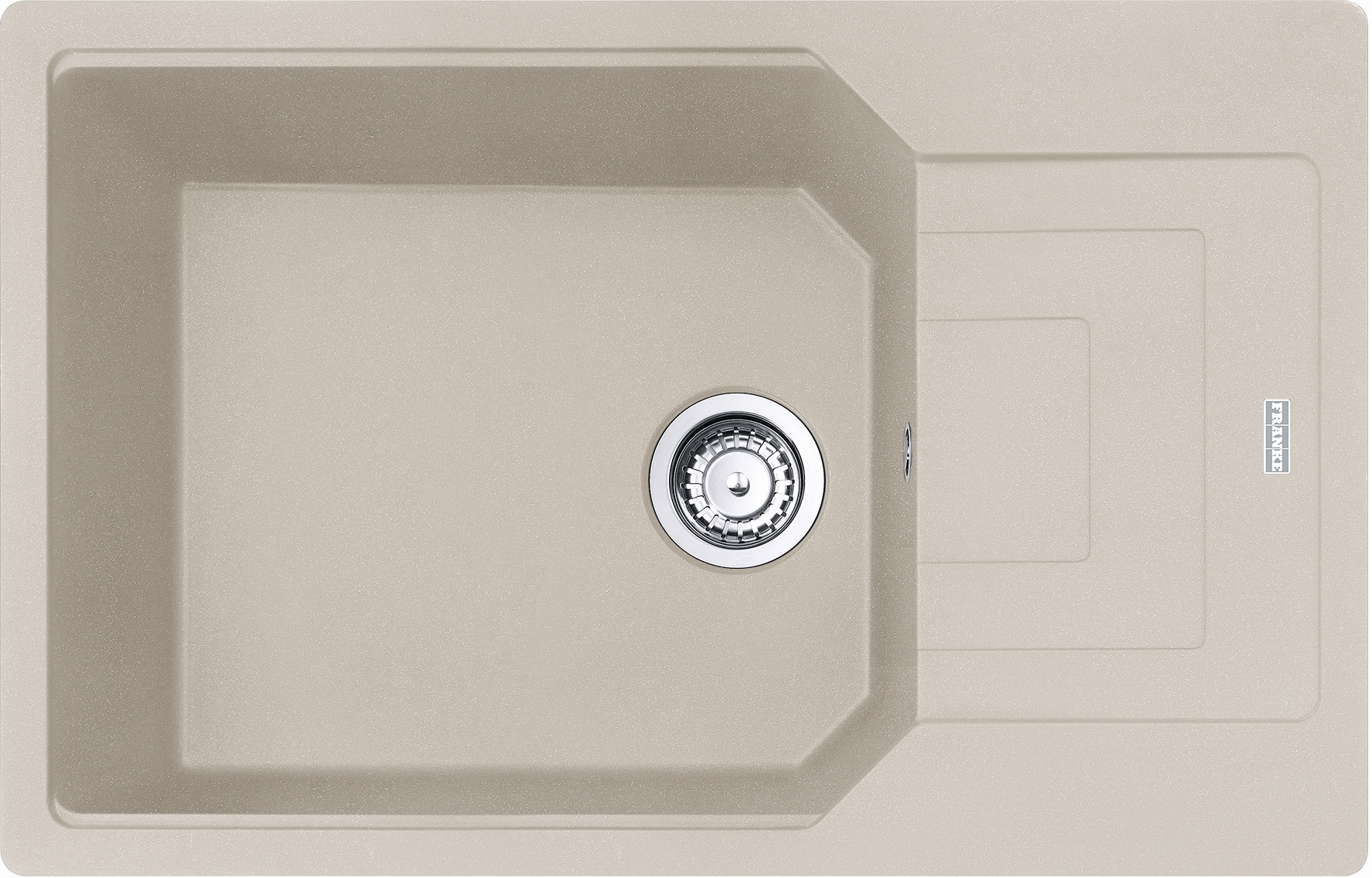 Franke Urban lavello in granito 78x50 cm beige 114.0687.276