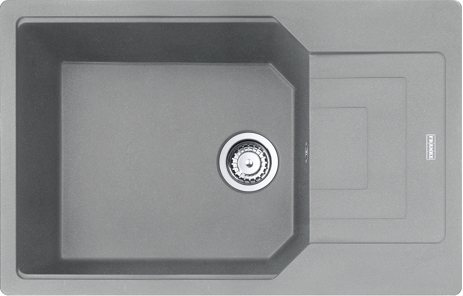 Franke Urban lavello in granito 78x50 cm grigio/grafite/inox 114.0687.281