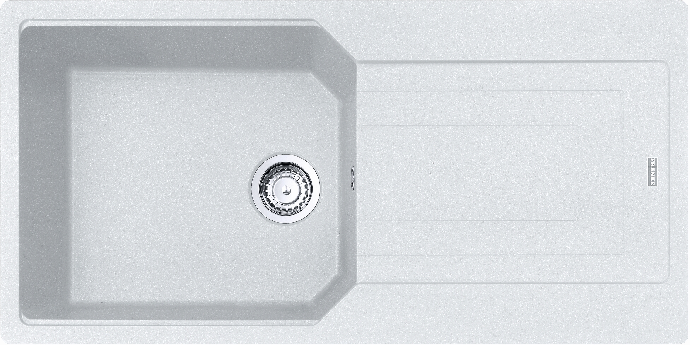 Franke Urban lavello in granito 100x50 cm bianco 114.0687.292