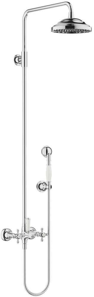 Dornbracht Madison set doccia a parete con soffione cromo 26632360-00