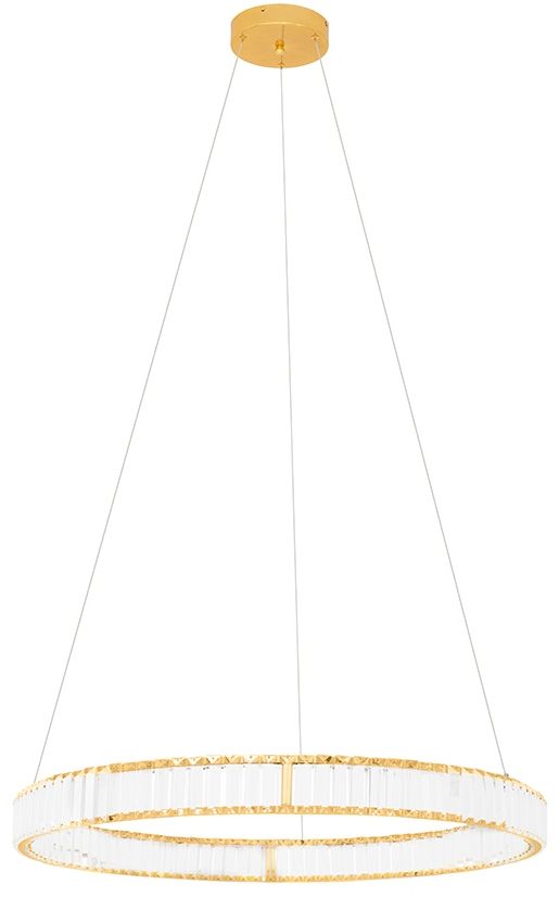 Moosee Liberty lampada sospesa 1x36 W trasparente-oro MSE020100173