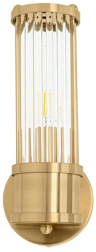 Moosee Pilar lampada da parete 1x40 W trasparente-oro MSE010400192