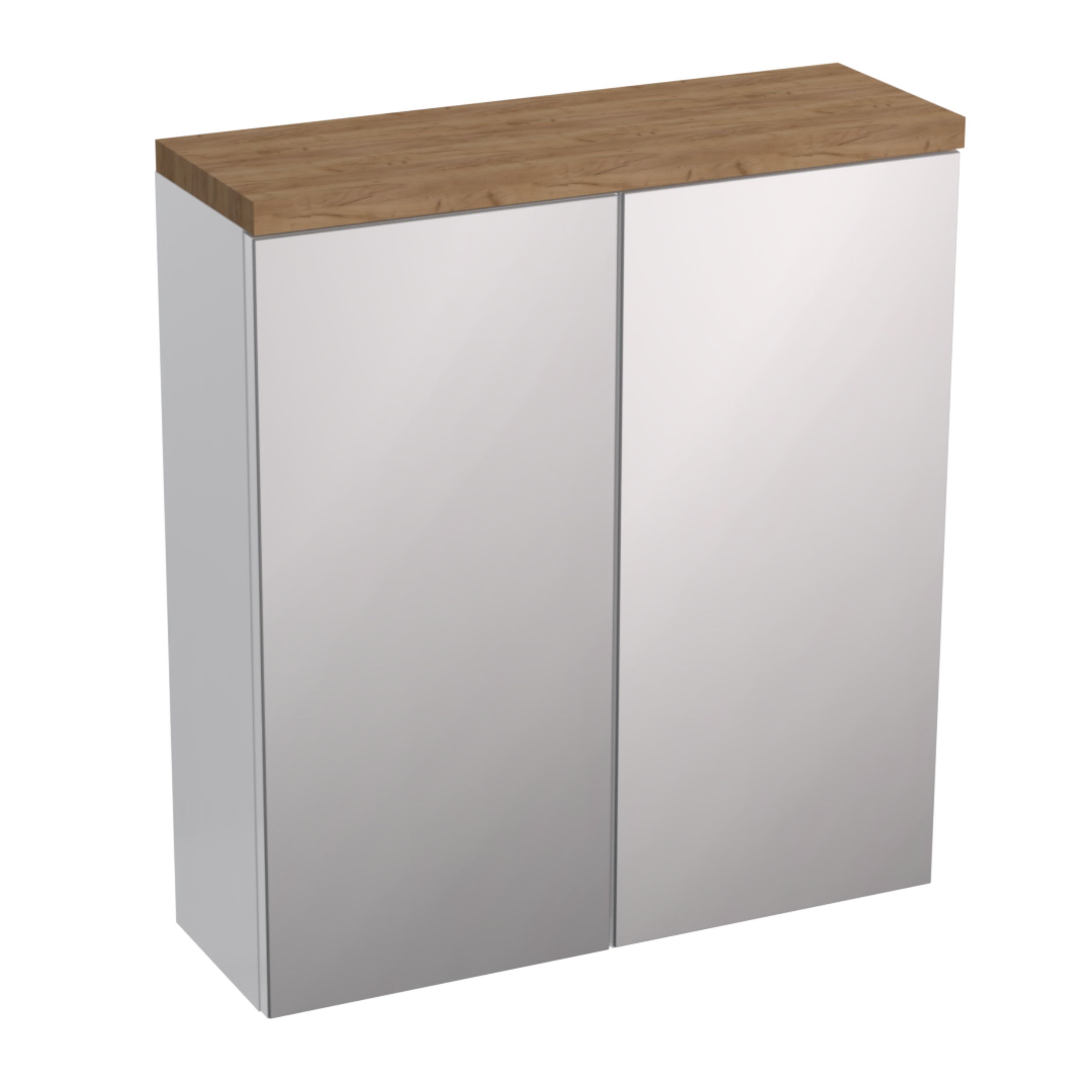 Strama Ovo armadietto 59.7x20.1x65.5 cm laterale sospeso bianco -rovere 12.400.00