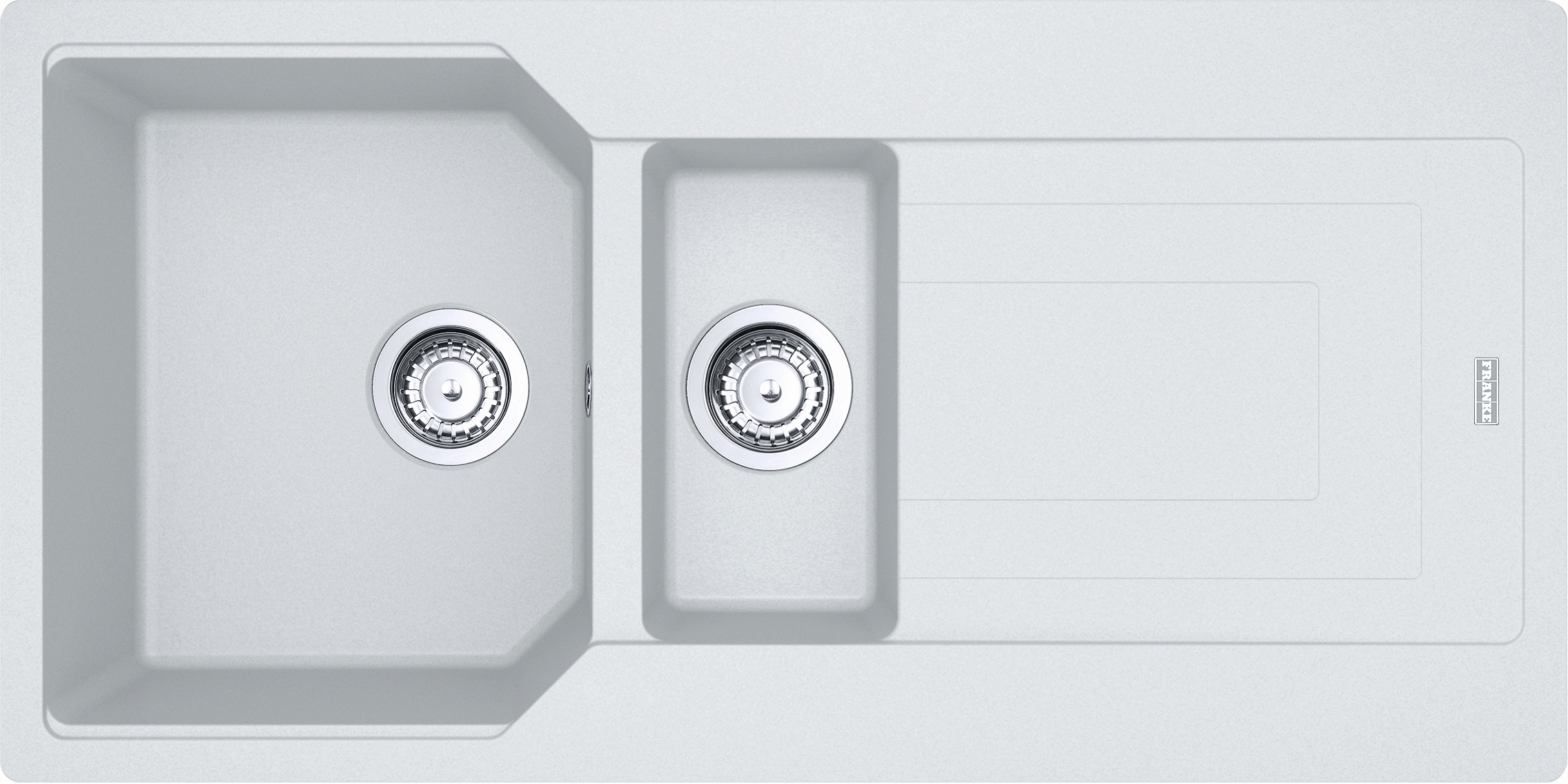 Franke Urban lavello in granito 100x50 cm bianco 114.0686.781