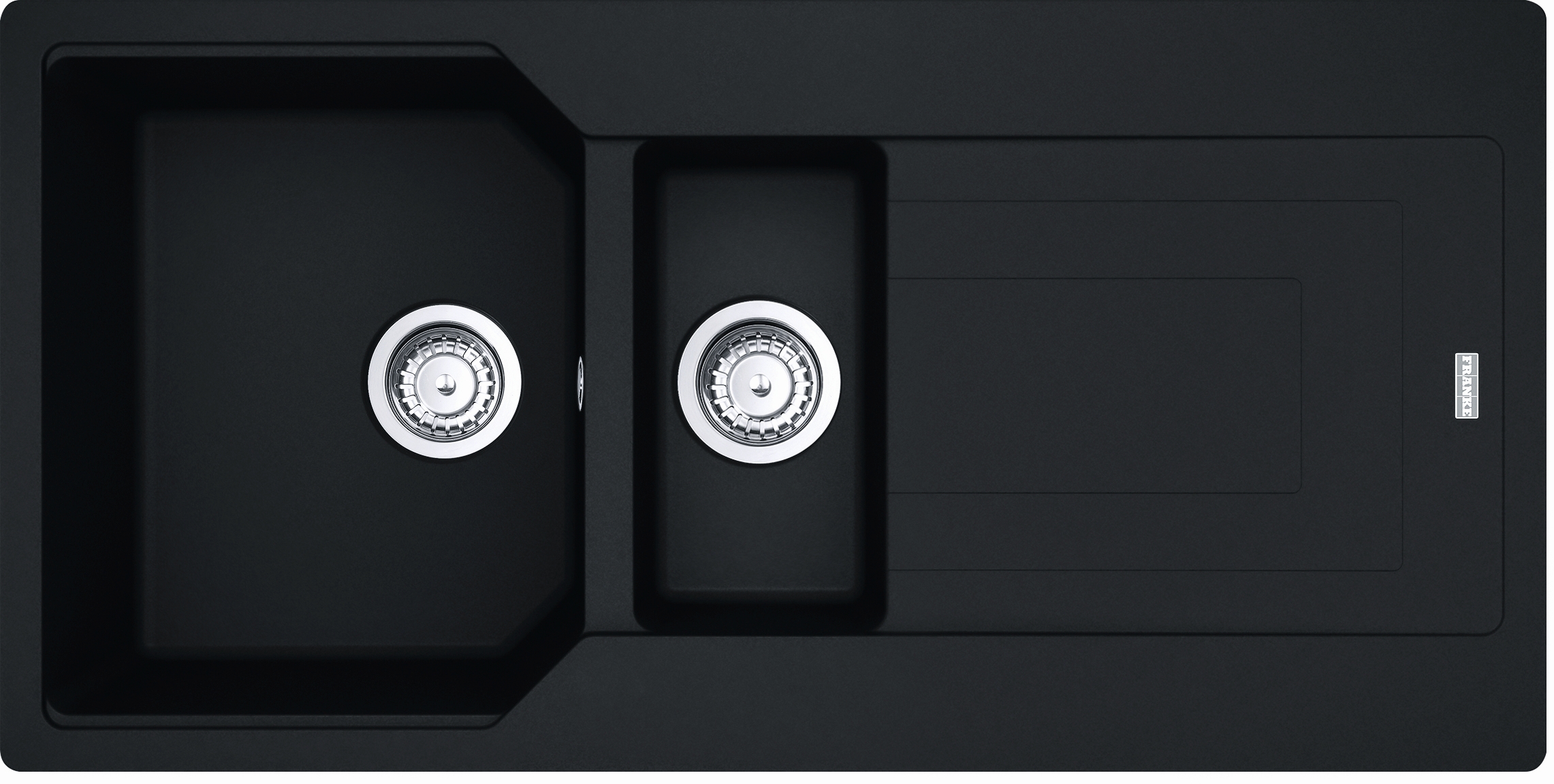 Franke Urban lavello in granito 100x50 cm nero 114.0686.776