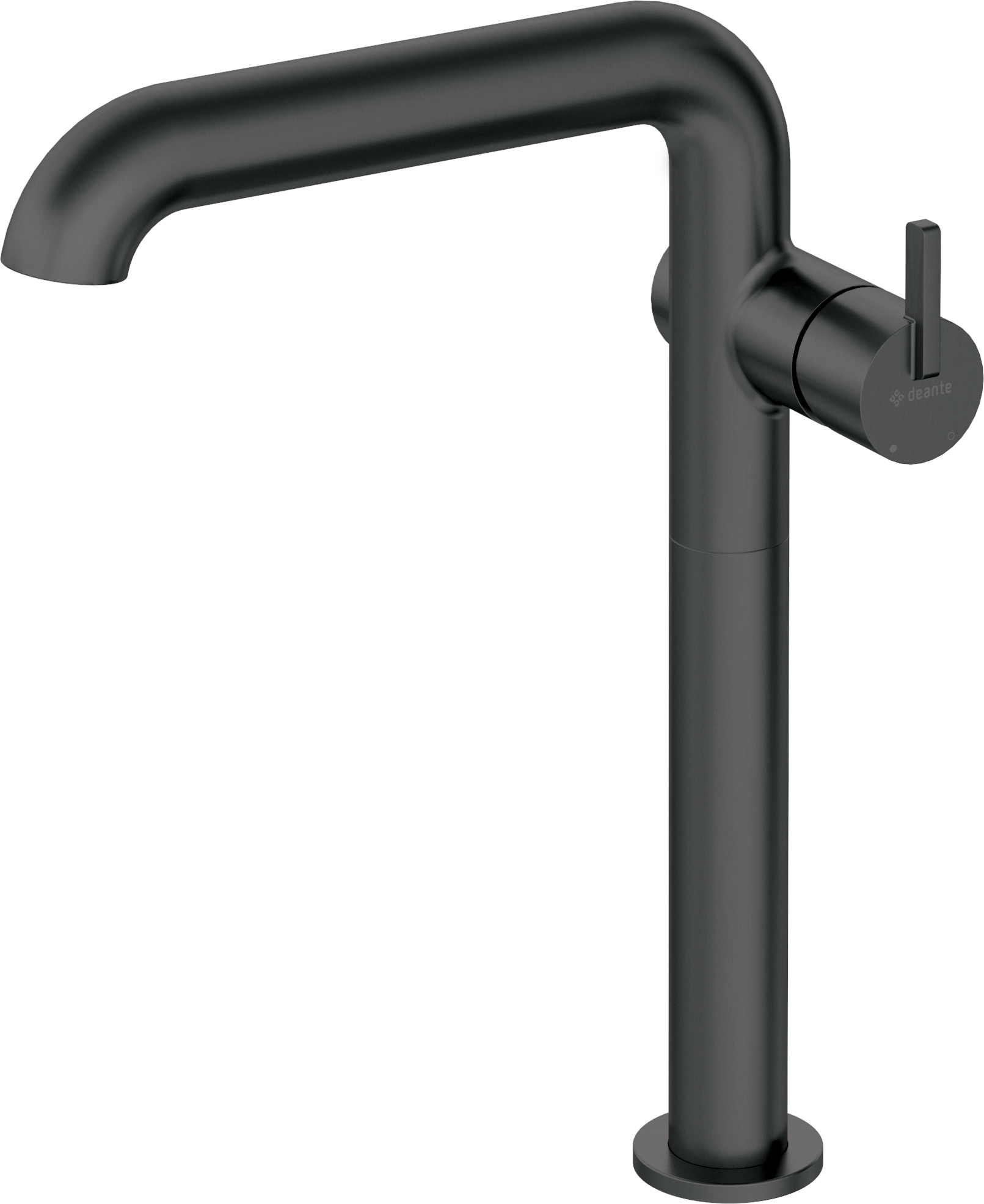 Deante Silia rubinetto per lavabo verticale nero BQSN24K