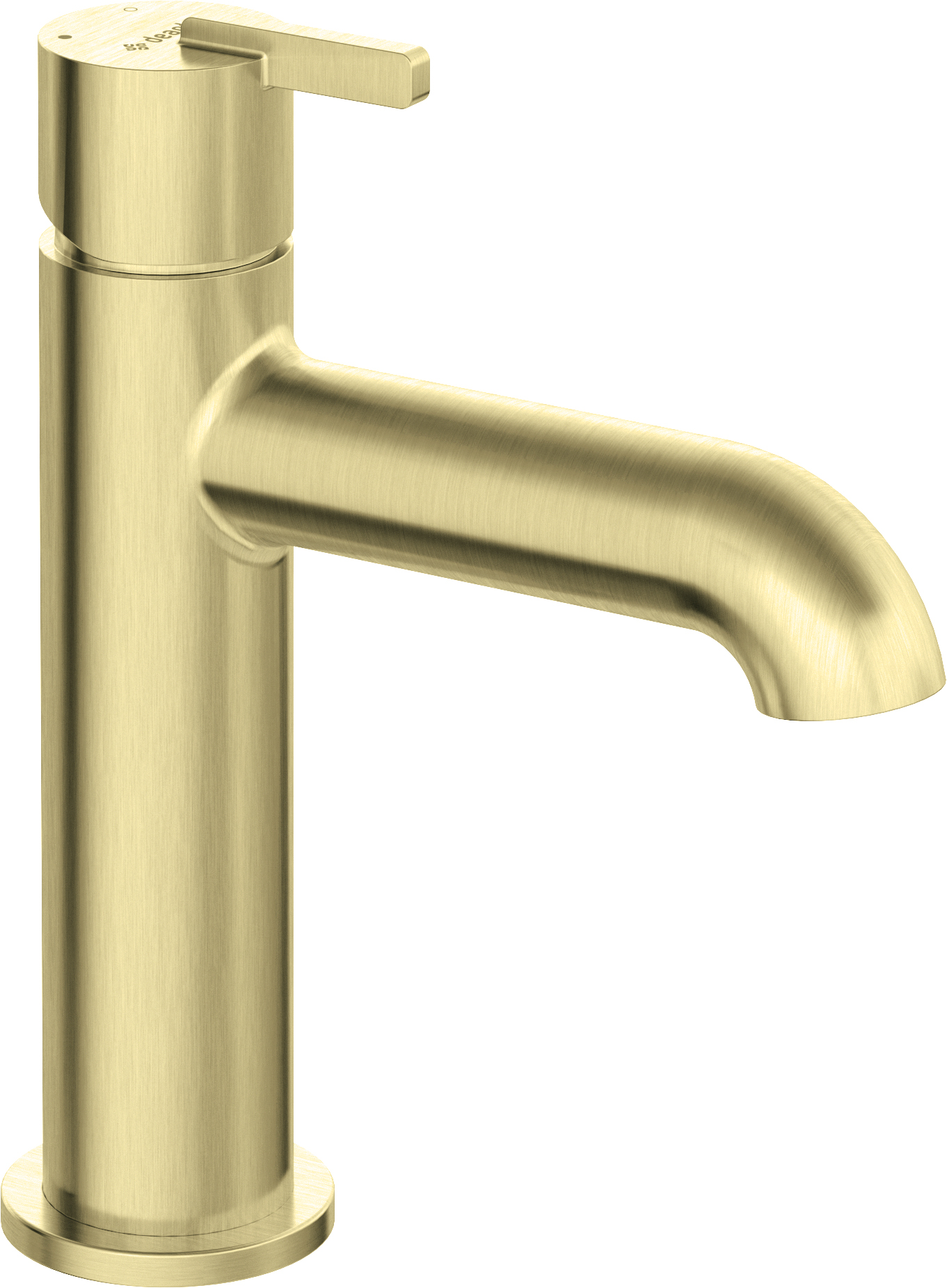 Deante Silia rubinetto per lavabo verticale oro BQSR20M