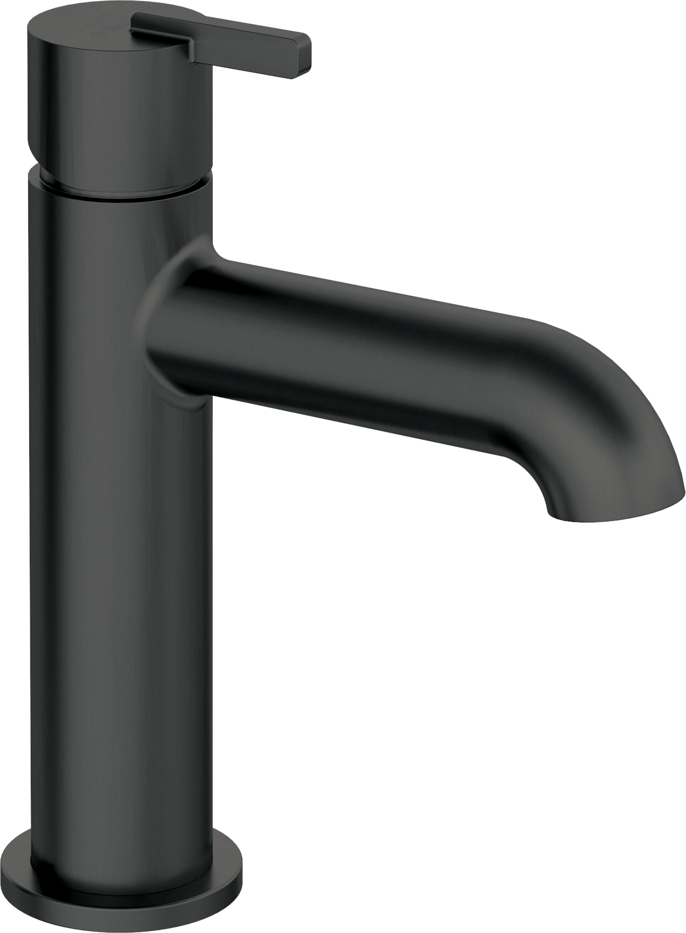Deante Silia rubinetto per lavabo verticale nero BQSN20M