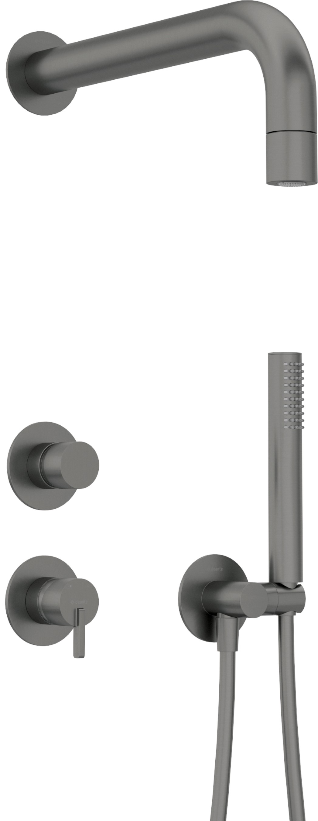 Deante Silia set doccia da incasso grafite NQSD9XK