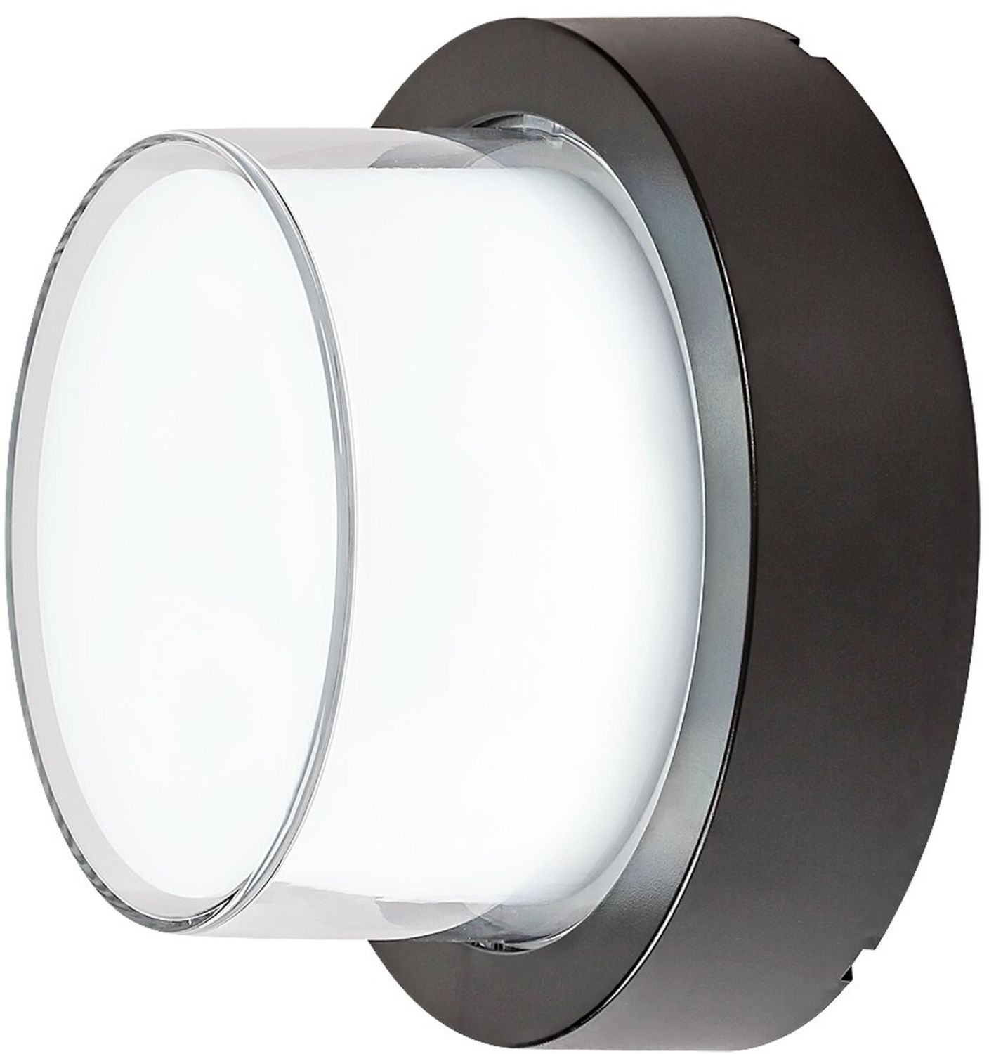 Rabalux Durbe lampada da parete per esterni 1x10 W bianco-nero 7246
