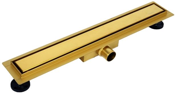 Balneo Duplex Next canalina lineare 80 cm oro BR-80N