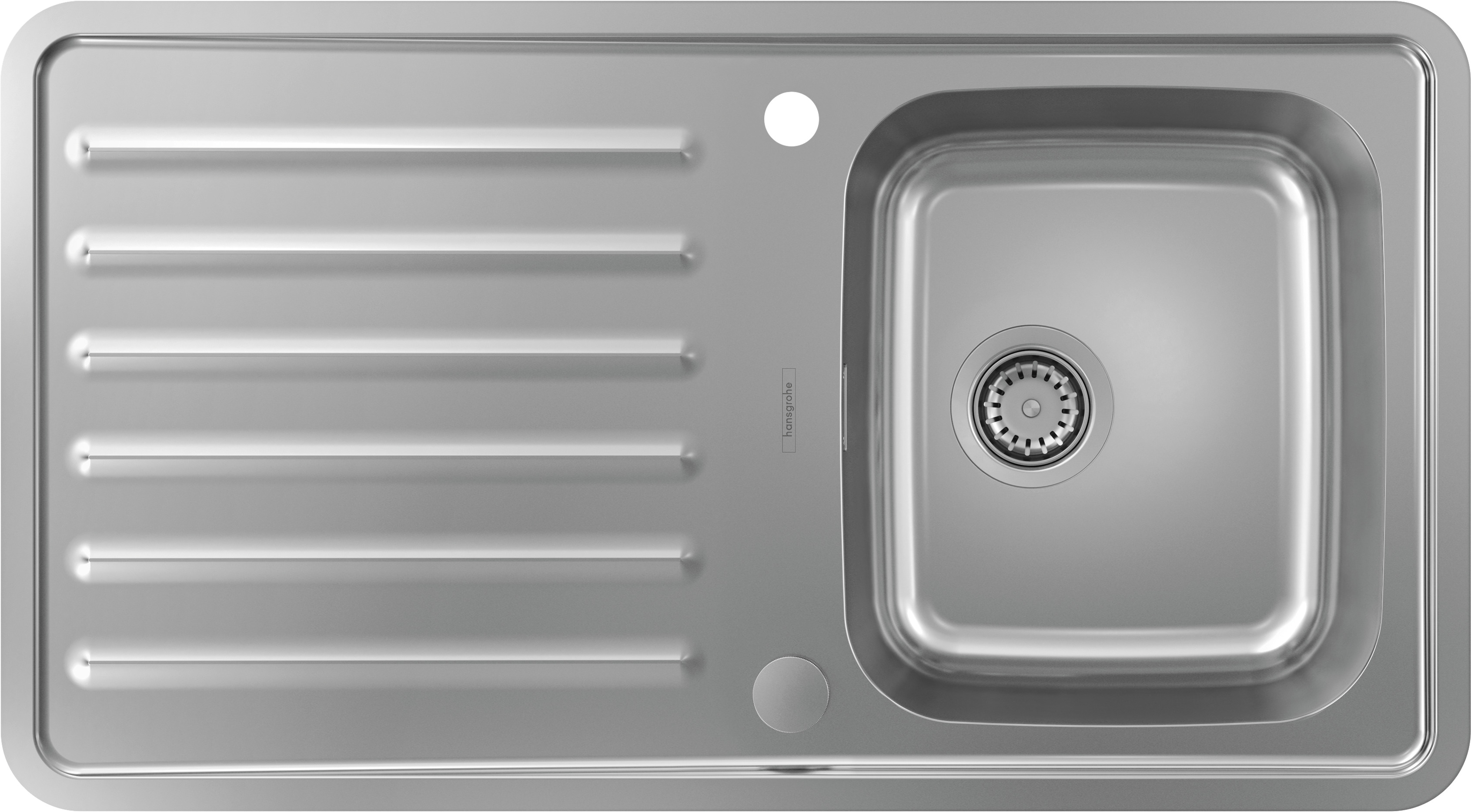 Hansgrohe S41 lavello in acciaio 91.5x50.5 cm 43337800