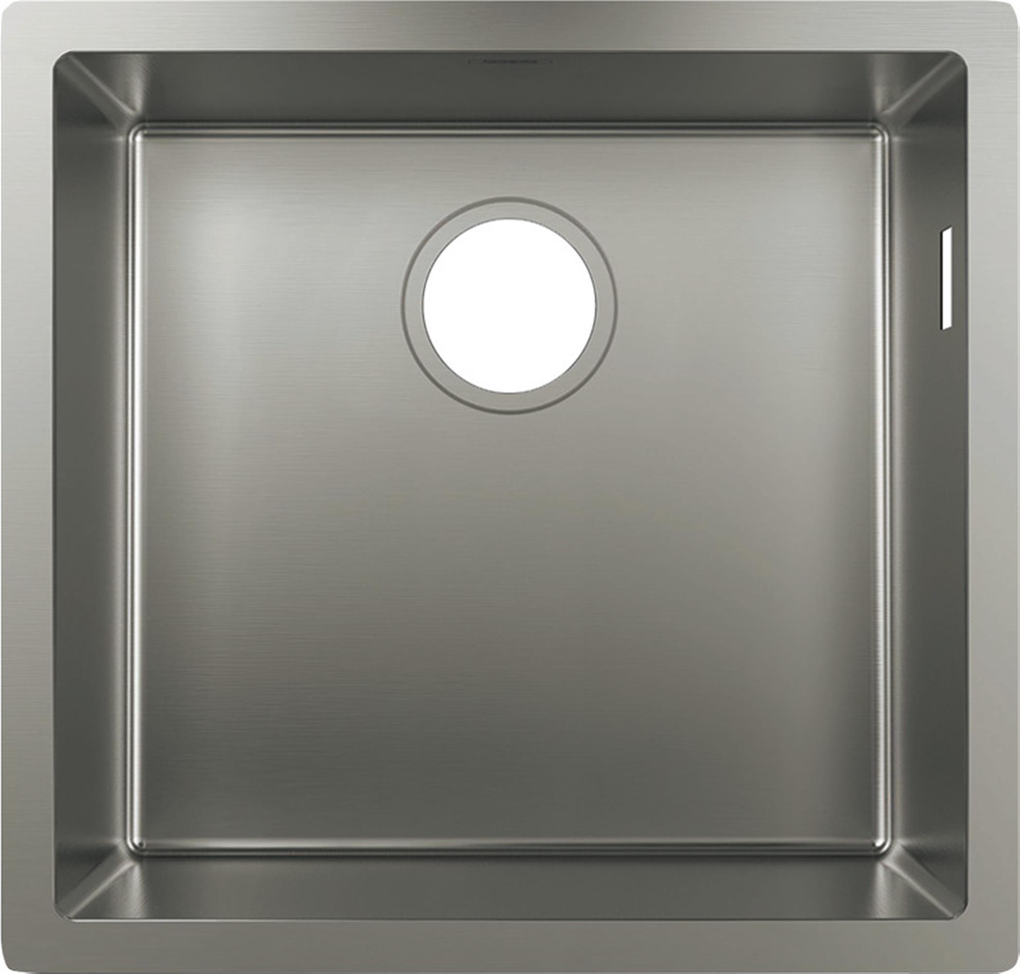 Hansgrohe S 71 lavello in acciaio 40.2x40 cm 43425800