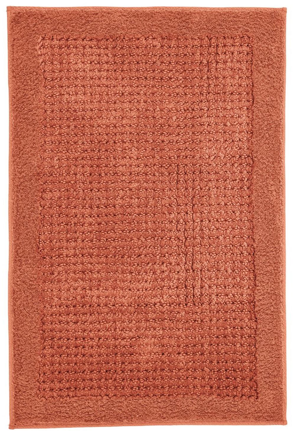 Kleine Wolke Net tappetino da bagno 120x70 cm rettangolare arancione 9171304225