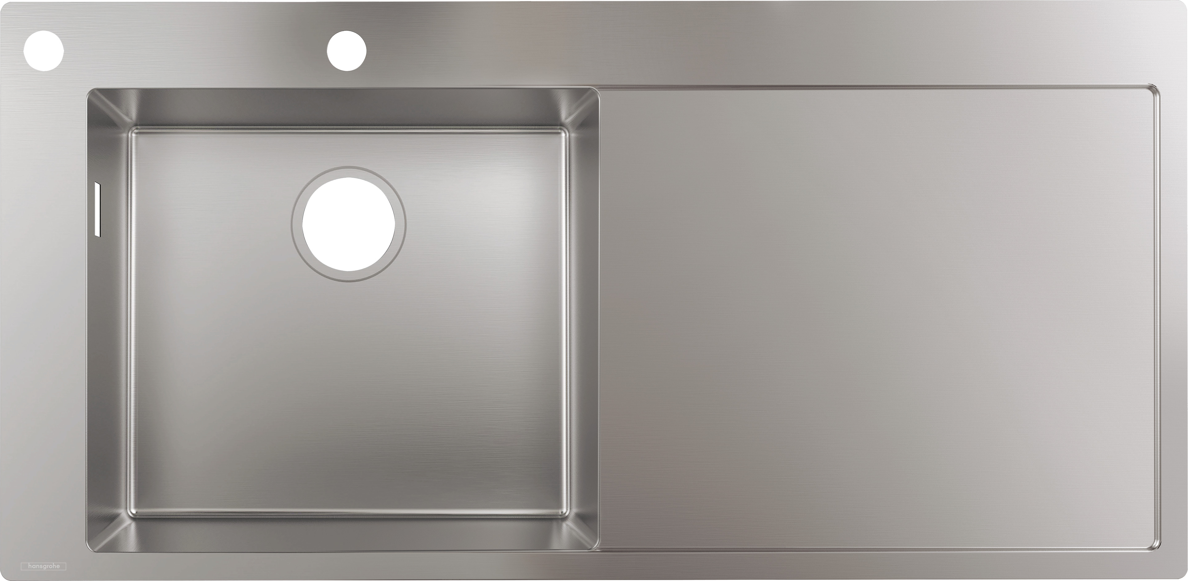 Hansgrohe S 71 lavello in acciaio 104.5x51 cm 43332800