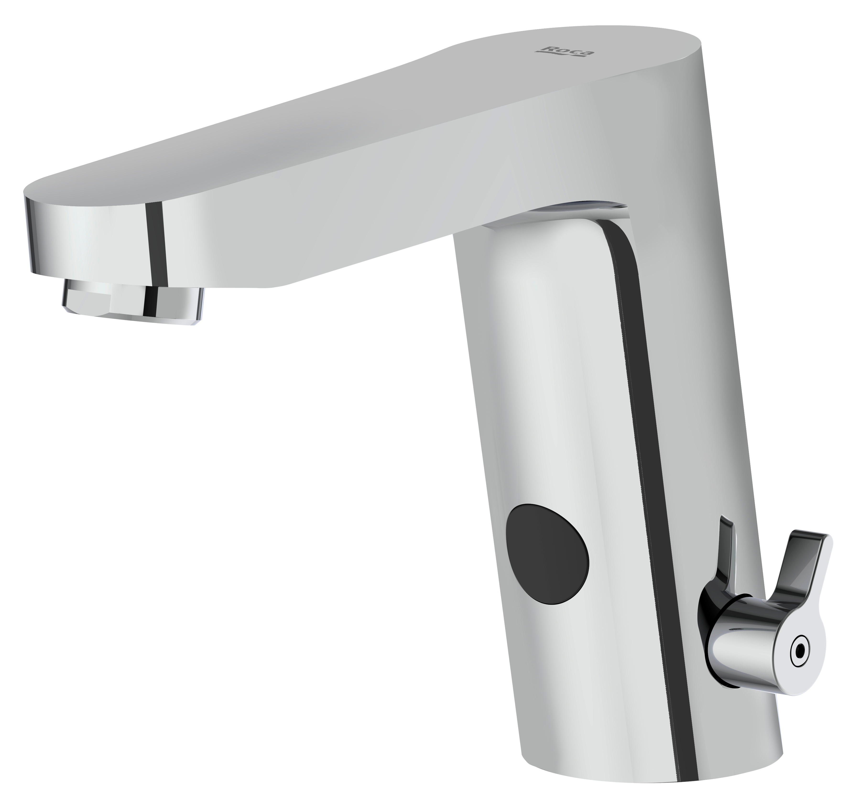 Roca L30-E rubinetto per lavabo verticale elettronico cromo A5A5809C00