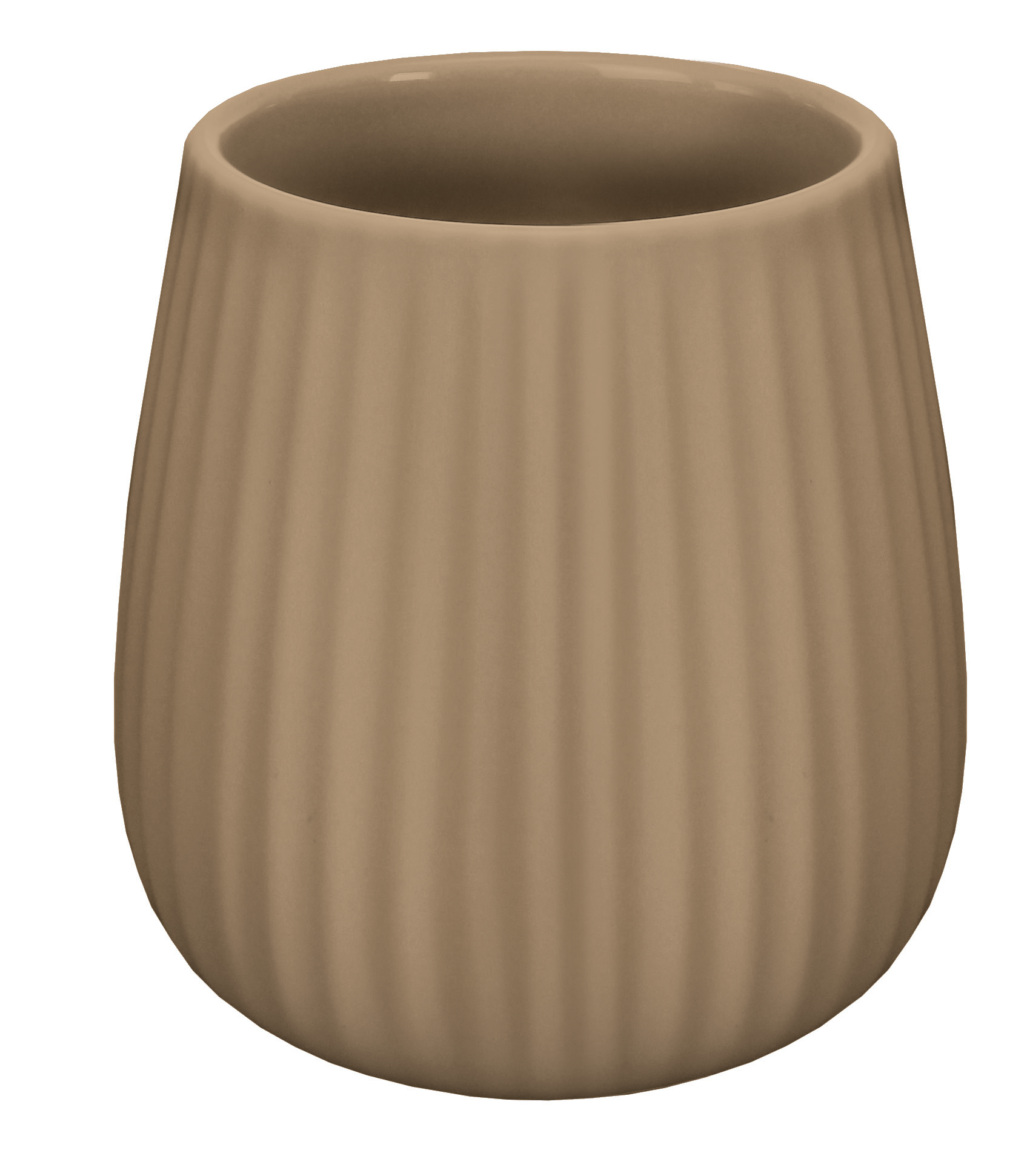 Kleine Wolke Groove portaspazzolini marrone 8091314852