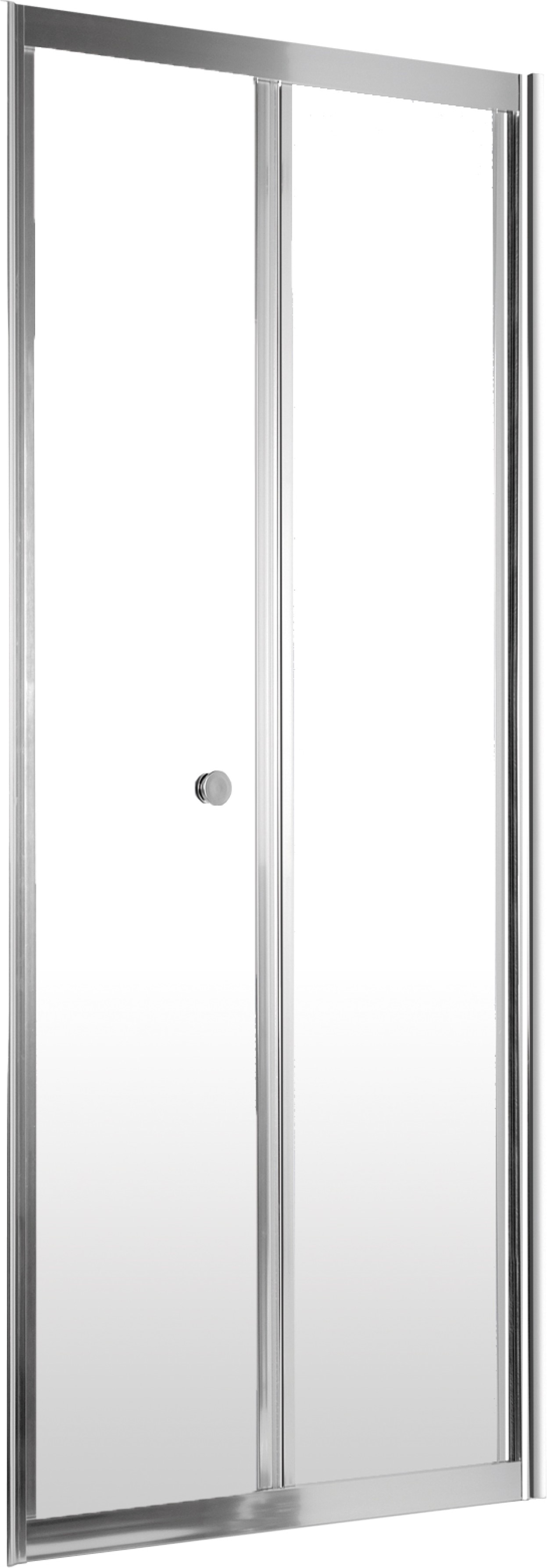 Deante Jasmin Plus porta doccia 80 cm pieghevole cromo lucida/vetro trasparente KTJ022D