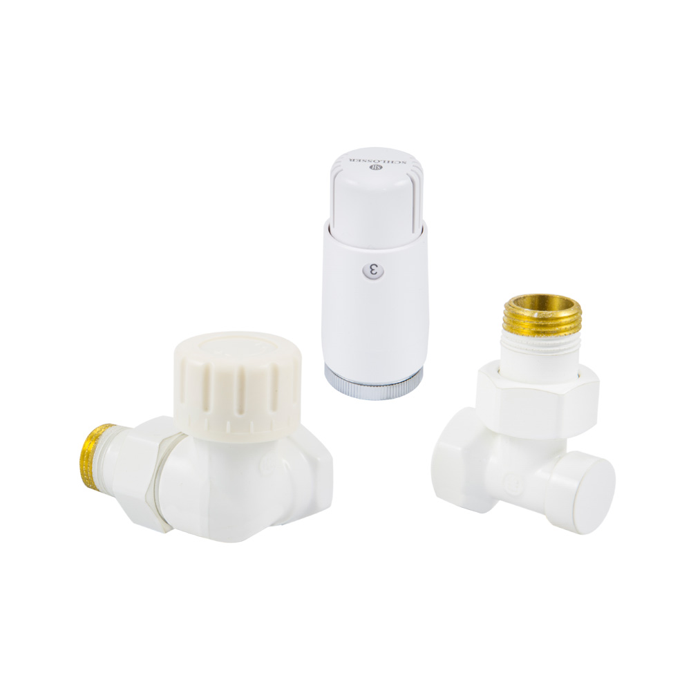 Schlosser Standard set termostatico bianco 602200067