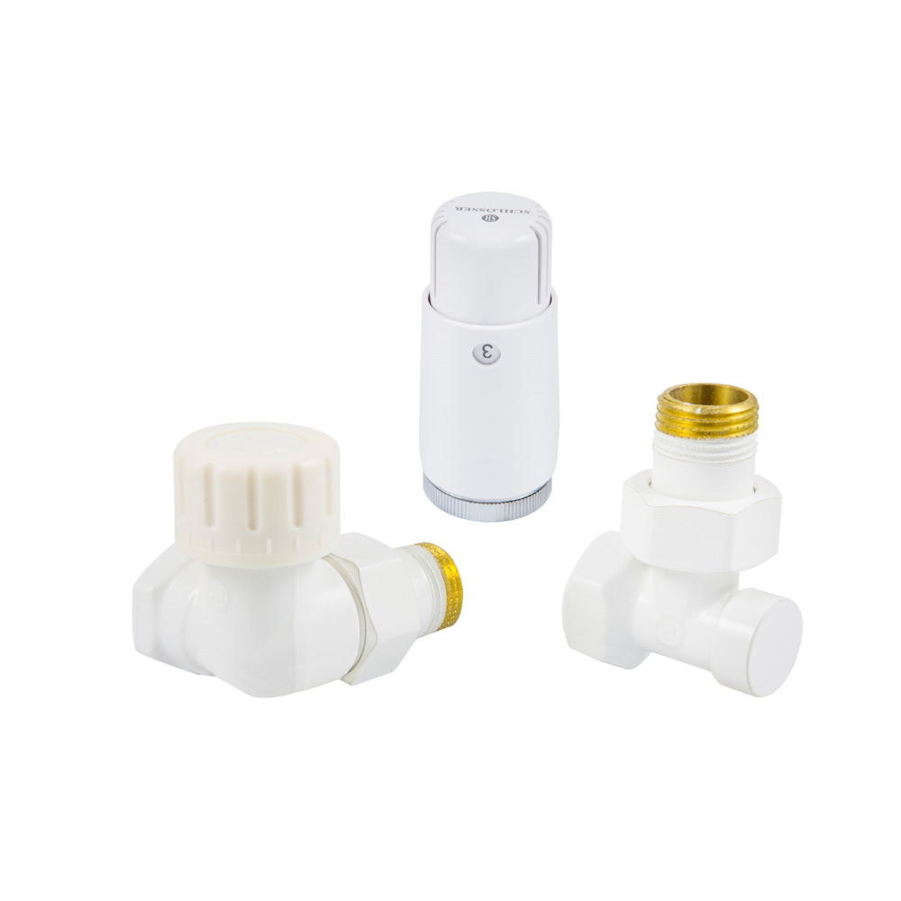 Schlosser Standard set termostatico bianco 602200066