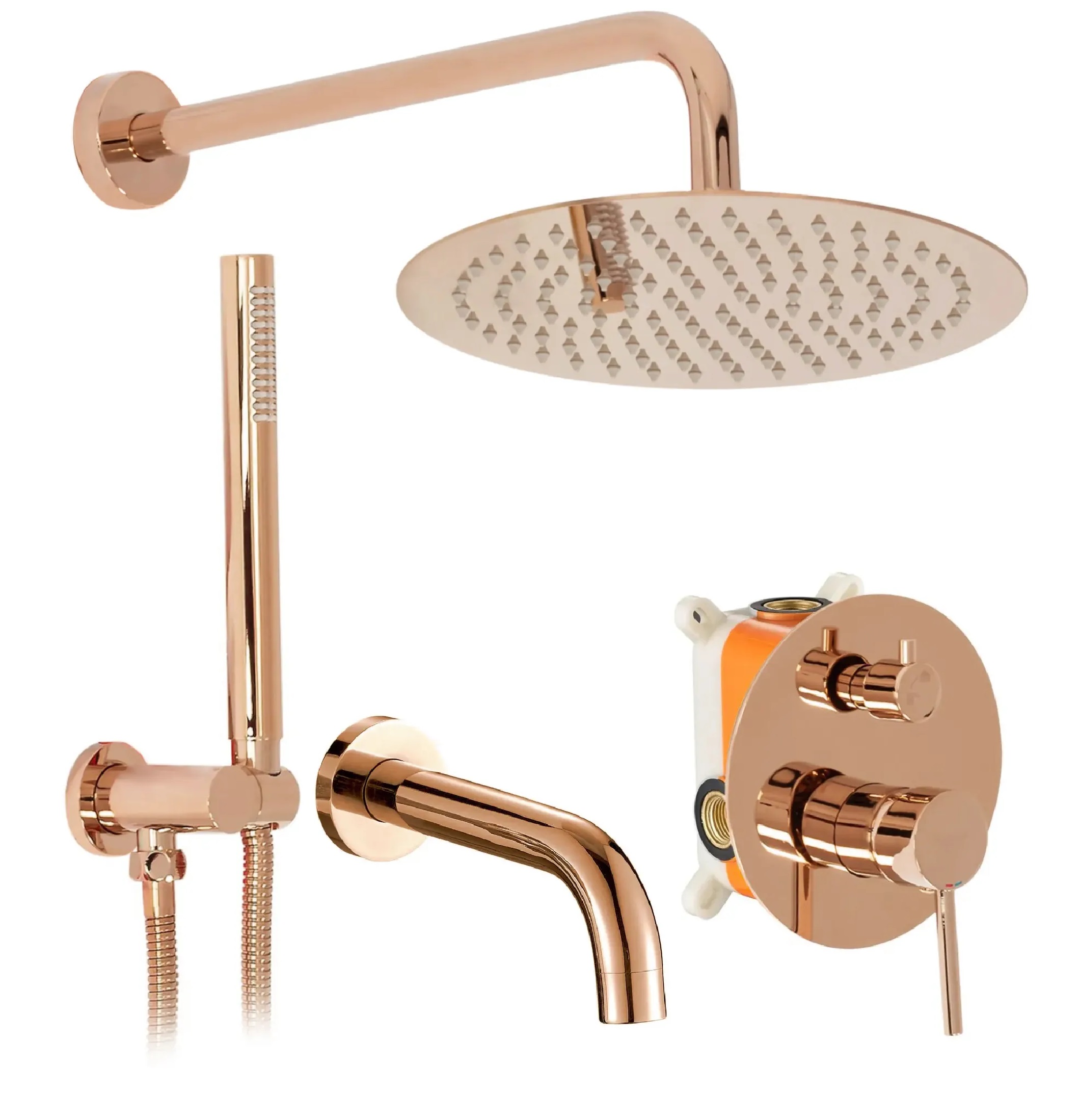 Rea Lungo set per vasca e doccia da incasso || REA-P6610