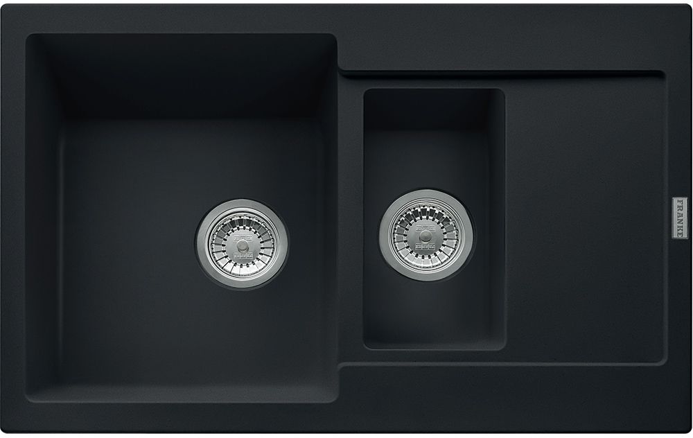 Franke Maris lavello in granito 78x50 cm nero 114.0675.991