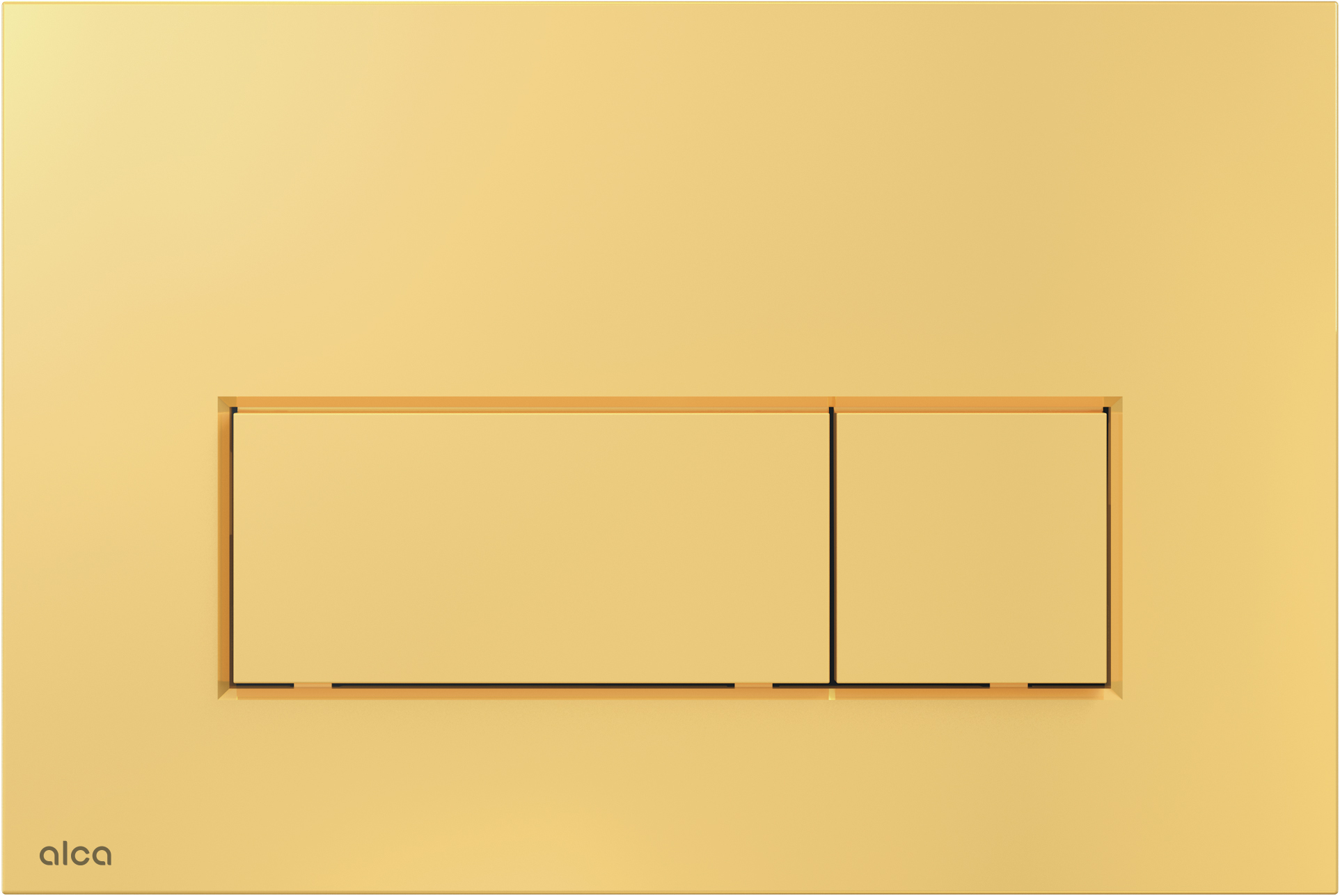Alca Thin placca di comando per WC oro M575