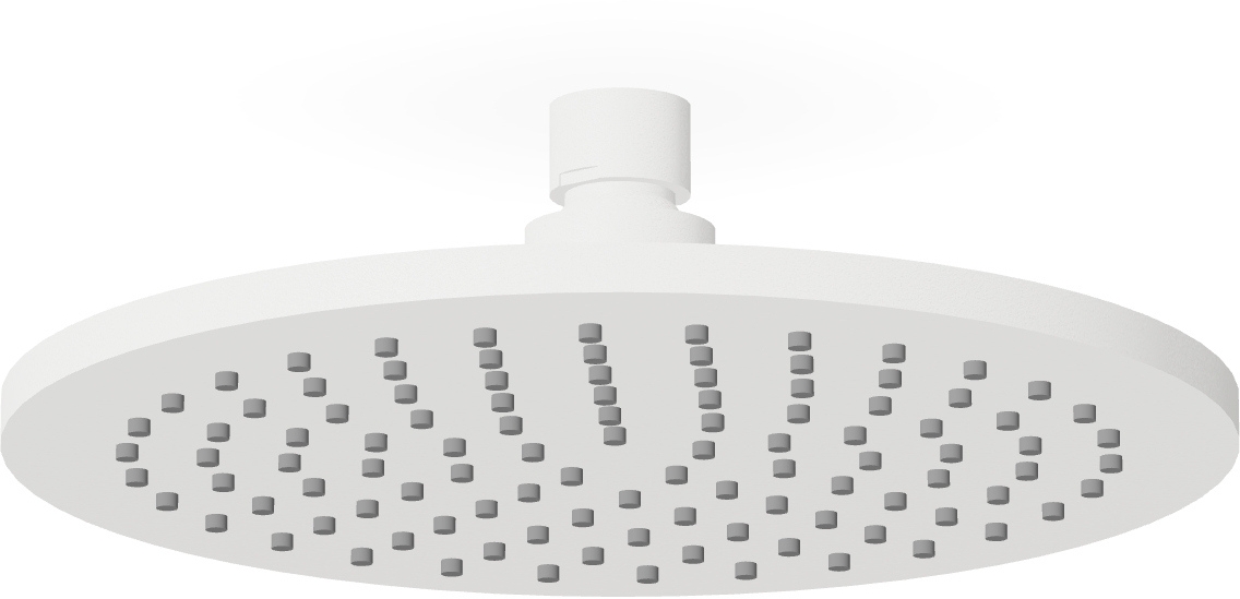 Zucchetti soffione doccia 20x20 cm rotonda bianco Z94265.W1