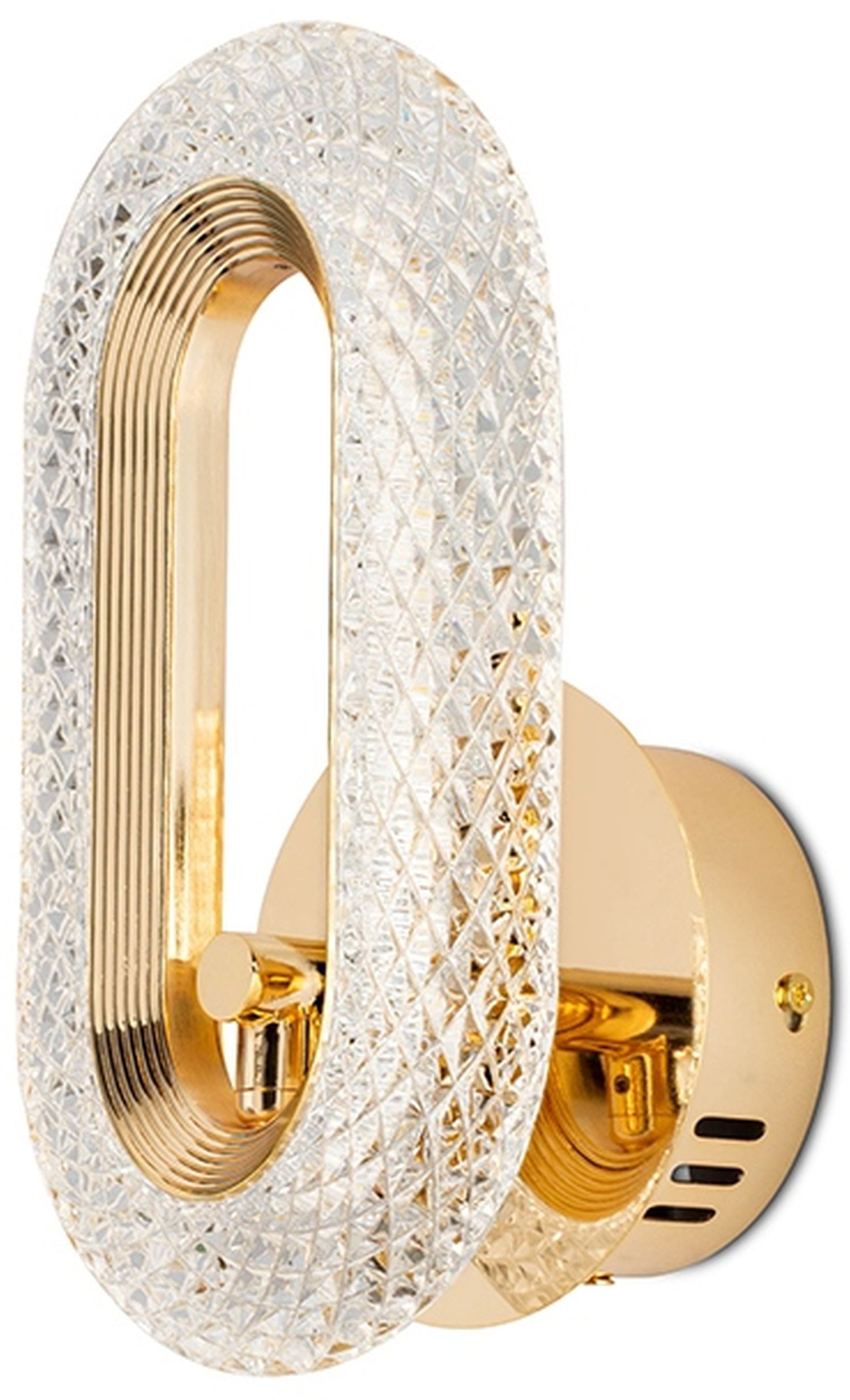 Moosee Jewel lampada da parete 1x7 W oro -cristallo MSE010100319