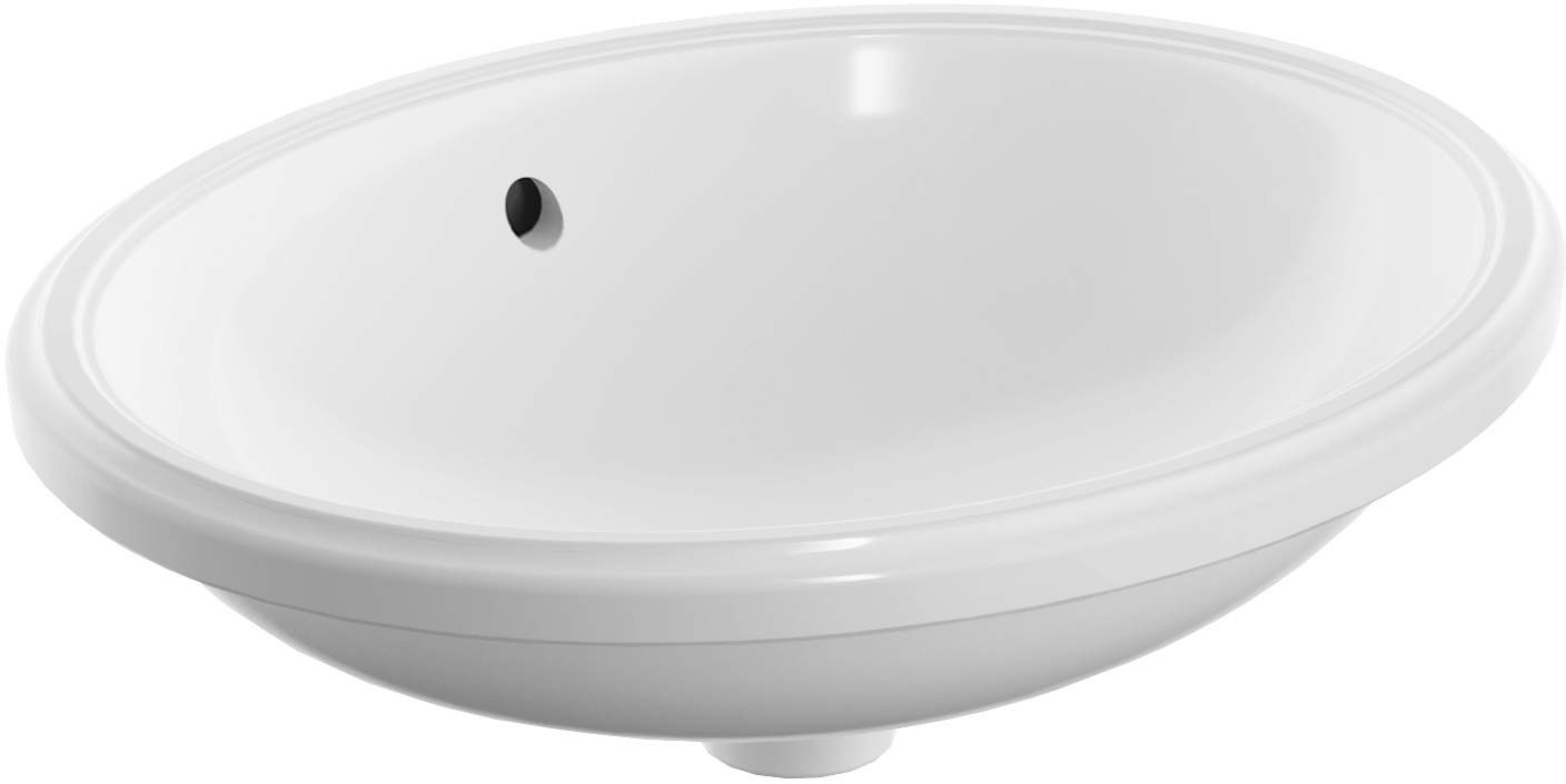 Geberit Variform lavabo 50x40 cm ovale sottopiano bianco 500.752.00.2