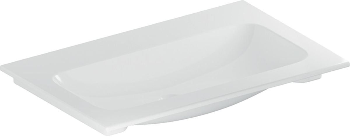Geberit iCon lavabo 75x48 cm rettangolare da mobile bianco 501.844.00.4