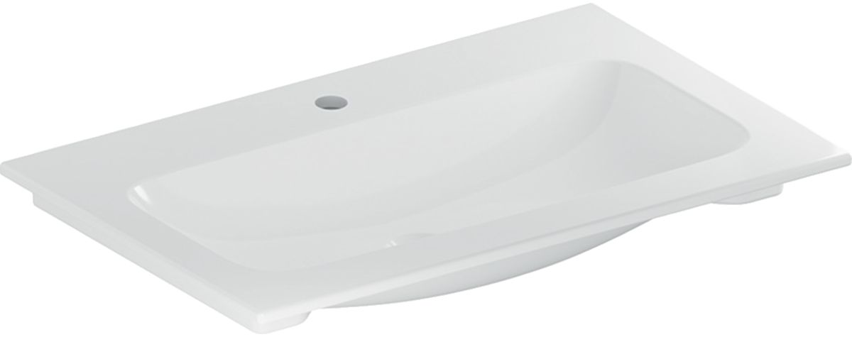 Geberit iCon lavabo 75x48 cm rettangolare da mobile bianco 501.844.00.2