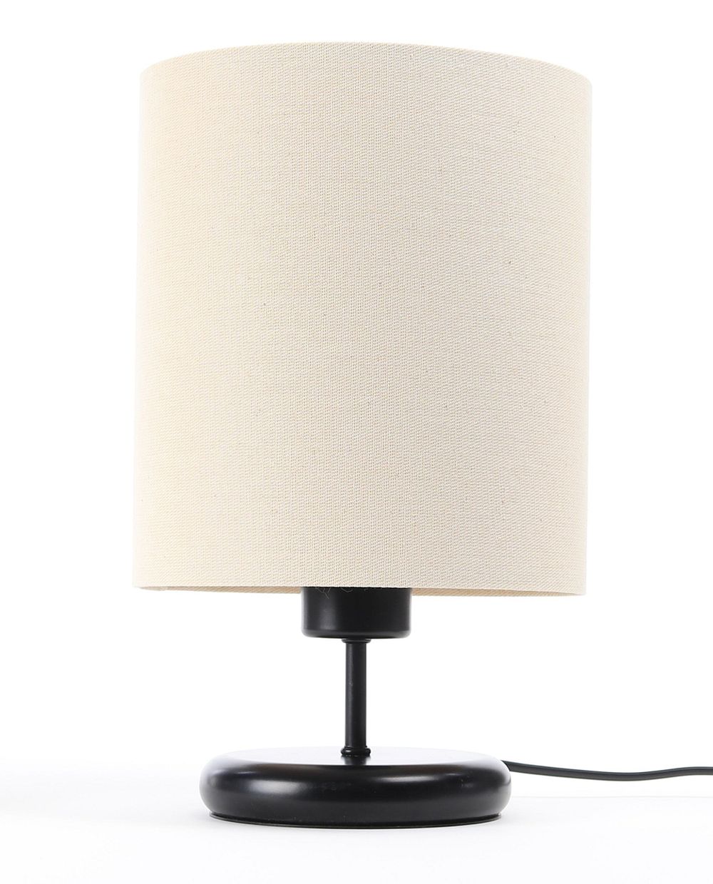 BPS Koncept Boho lampada da tavolo 1x40 W nero-beige 0E0S-C-130CZ