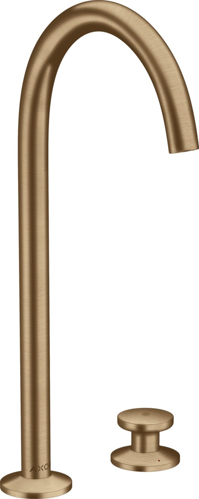 Axor One rubinetto per lavabo verticale ottone/bronzo antico 48060140