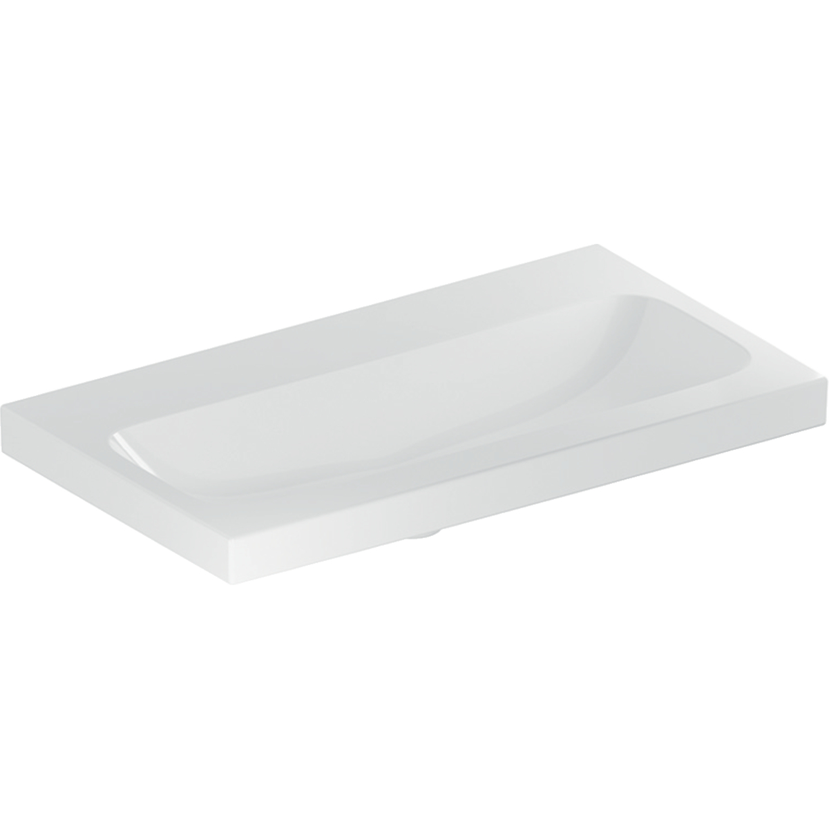 Geberit iCon lavabo 75x42 cm rettangolare da mobile-da appoggio bianco 501.842.00.8