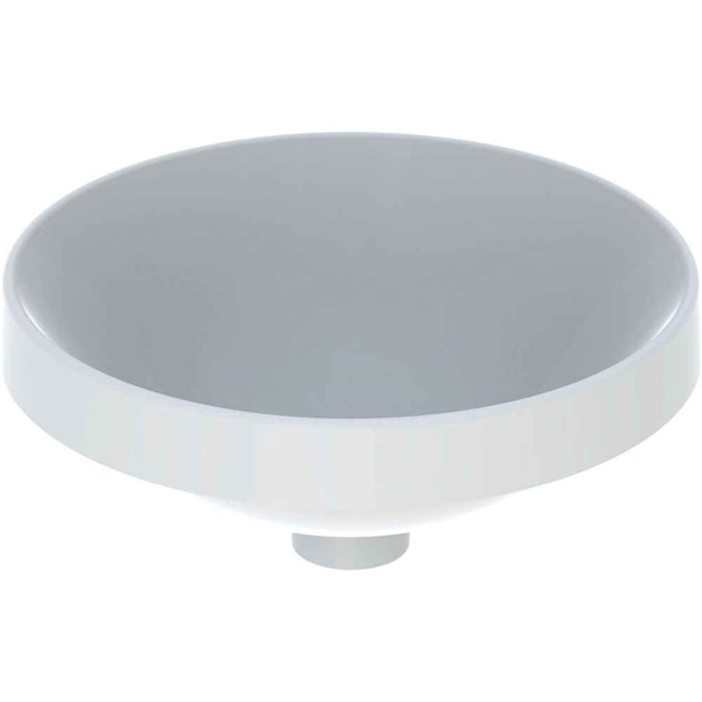 Geberit Variform lavabo 40x40 cm rotonda da incasso bianco lucida 500.702.01.2