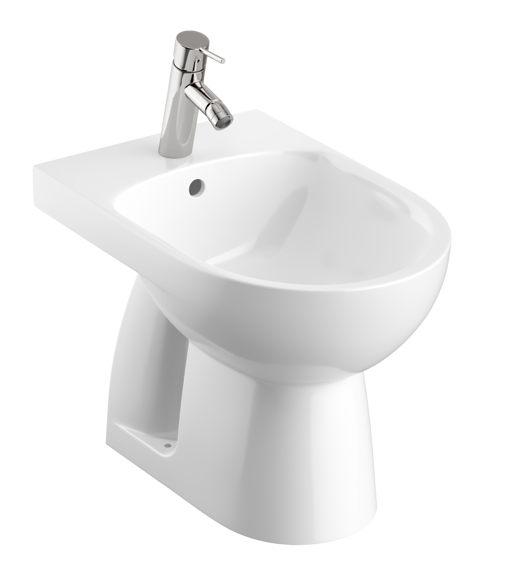 Geberit Selnova bidet a terra bianco 500.154.01.5